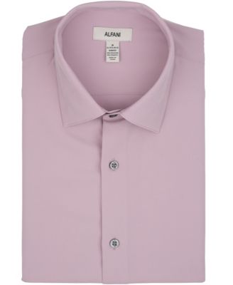 Men's Slim-Fit Performance Solid Dress Shirt