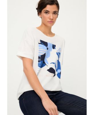 Women's Riviera Placement Print T-Shirt