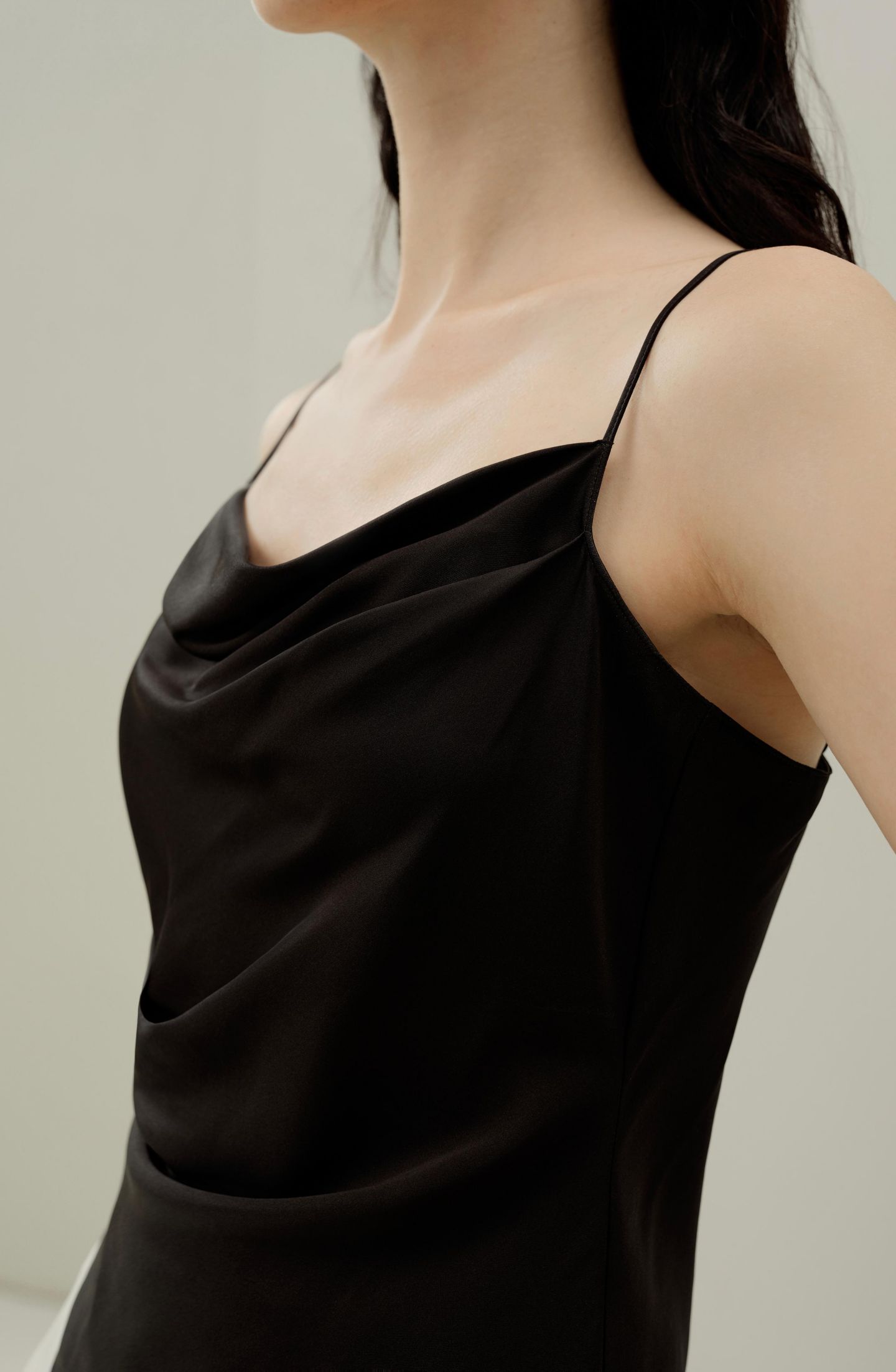 Женский топ LILYSILK Astra Stretchy Camisole, цвет: Чёрный — фото 3