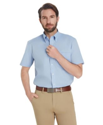 Men's Oxford Solid Dress Shirt