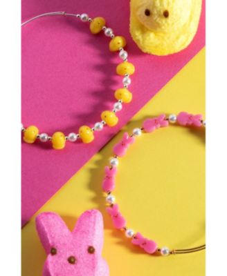 Peeps Bunny Beaded Bangle Bracelet