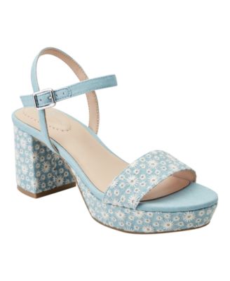 Women's Pennie Block Heel Platform Dress Sandals