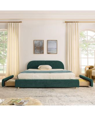 Queen Size Upholstered Bed Frame