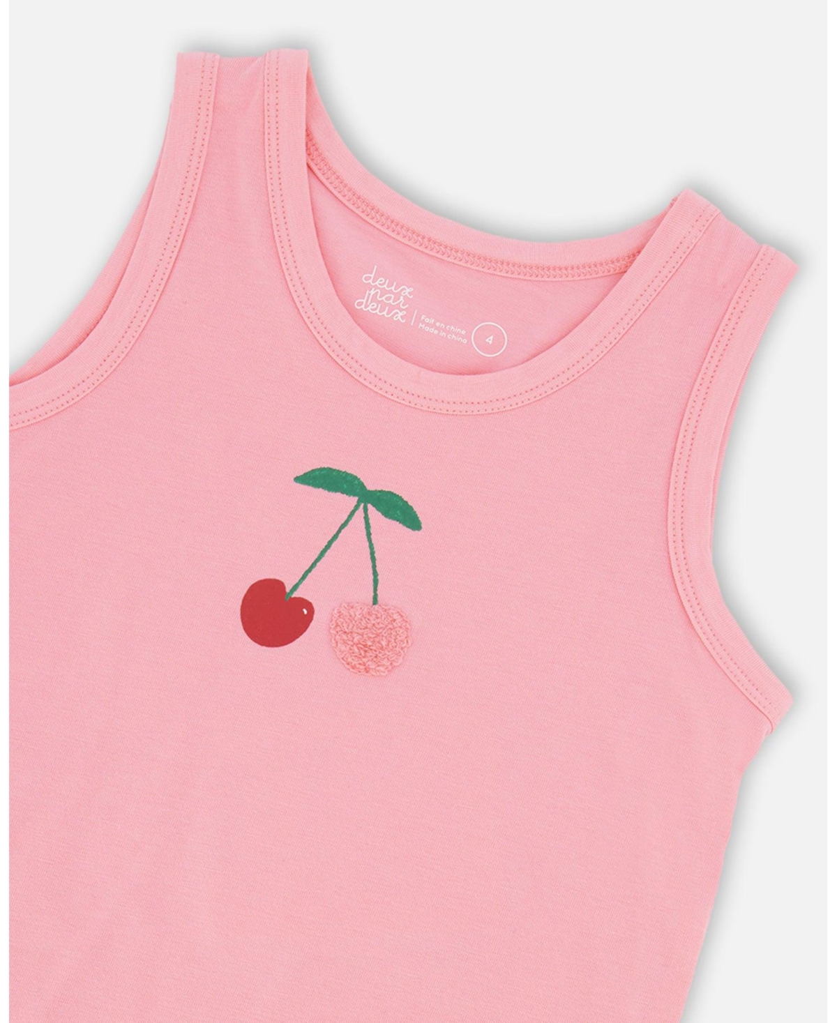 Deux par Toddler Girls Cotton Jersey Tank Top