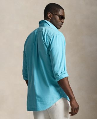 Men's Big & Tall Garment-Dyed Oxford Shirt