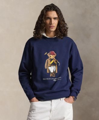 Men's Big & Tall Polo Bear Fleece Sweatshirt