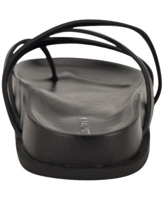 Women's Helden Leather Strappy Flat Footbed Sandals