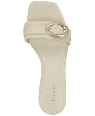 Women's Neveena Buckle Strap Kitten Heel Dress Sandals