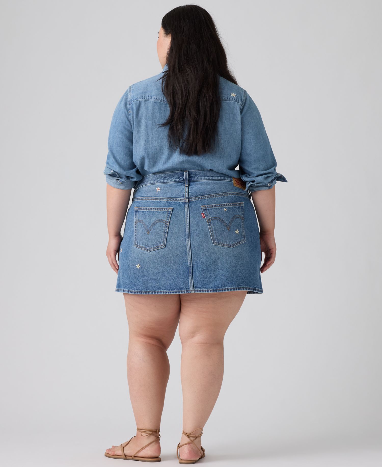Premium Women's Icon Cotton Denim Skirt
