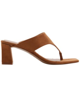 Women's Helen Block Heel Thong Sandals