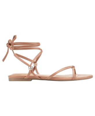 Women's Este Leather Strappy Tie-Up Sandals