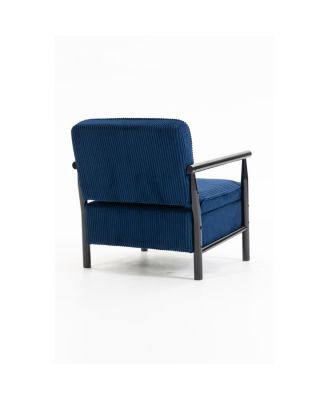 Storage Chair, Mid Century Modern Accent Chair with Wood Frame