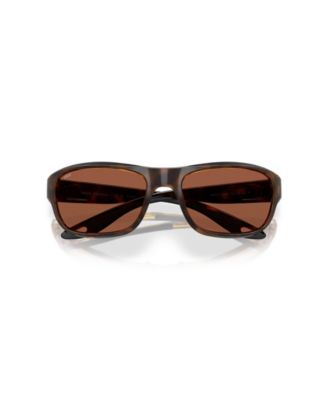 Unisex Rectangle Clipperton Polarized Sunglasses, 6S9119