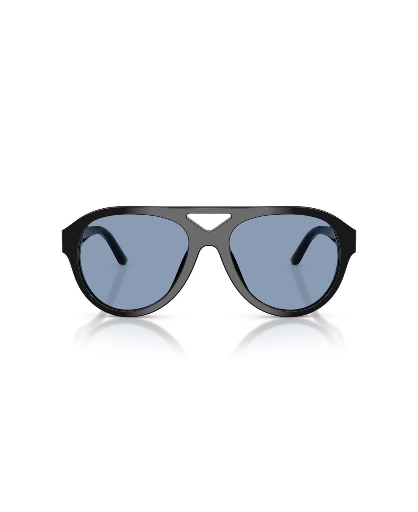 Женские солнцезащитные очки Tory Burch Pilot Sunglasses, TY7233U, цвет: Чёрный — фото 2