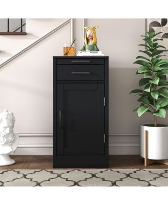 Black color modular 24 wine bar cabinet Buffet Cabinet