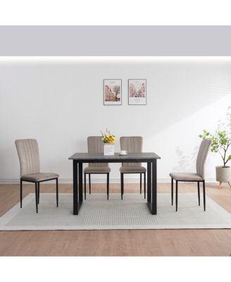 Dining Chairs Set of 4 Modern Velvet Upholstered Chairs