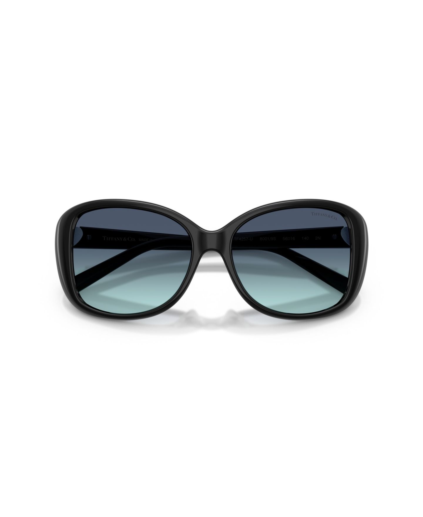 Женские солнцезащитные очки Tiffany & Co. Rectangle Sunglasses, TF4257U, цвет: Чёрный — фото 2