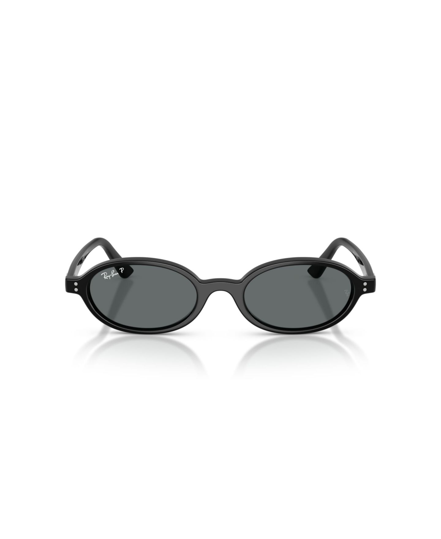 Поляризационные солнцезащитные очки Ray-Ban RB4472 унисекс, овальные — фото 2