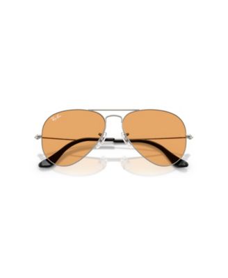 Unisex Pilot Aviator Large Metal Sunglasses, RB3025