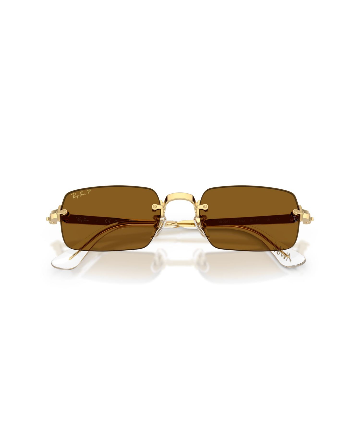 Unisex Oval Polarized Sunglasses, RB3928