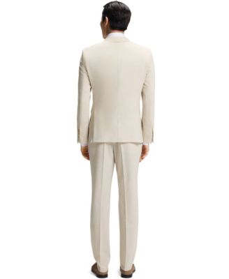 BOSS by Men's Micro-Patterned 2-Piece Slim-Fit Suit