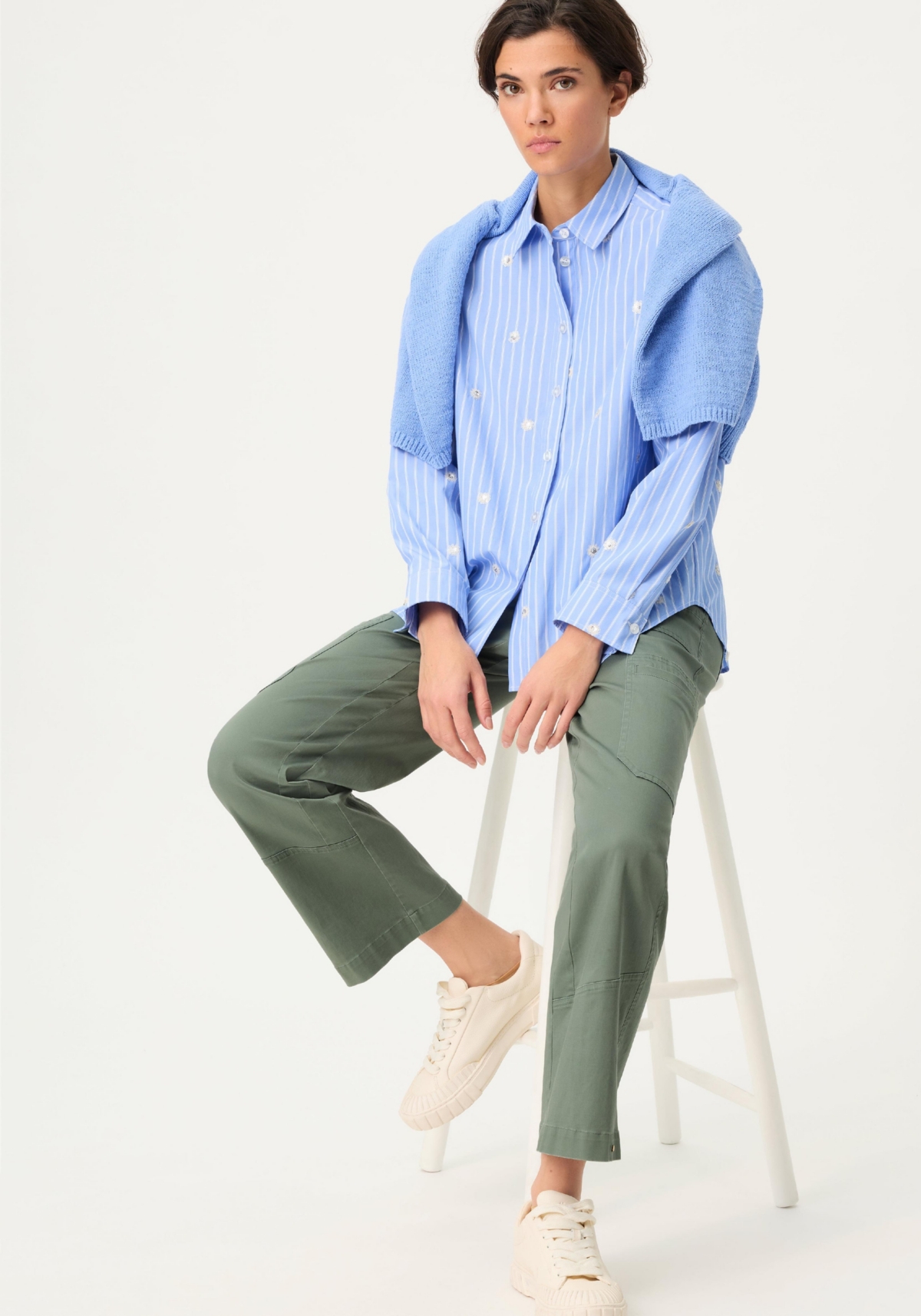 Olsen Women's Clean Line Cargo Pant