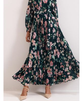 Women's Rosa V-Neck Floral Maxi Dress