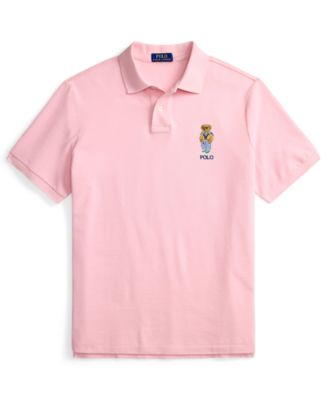 Men's Bear Mesh Polo Shirt