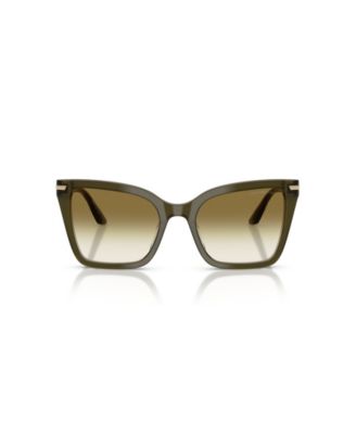 Women's Square Sunglasses, EA4273BU