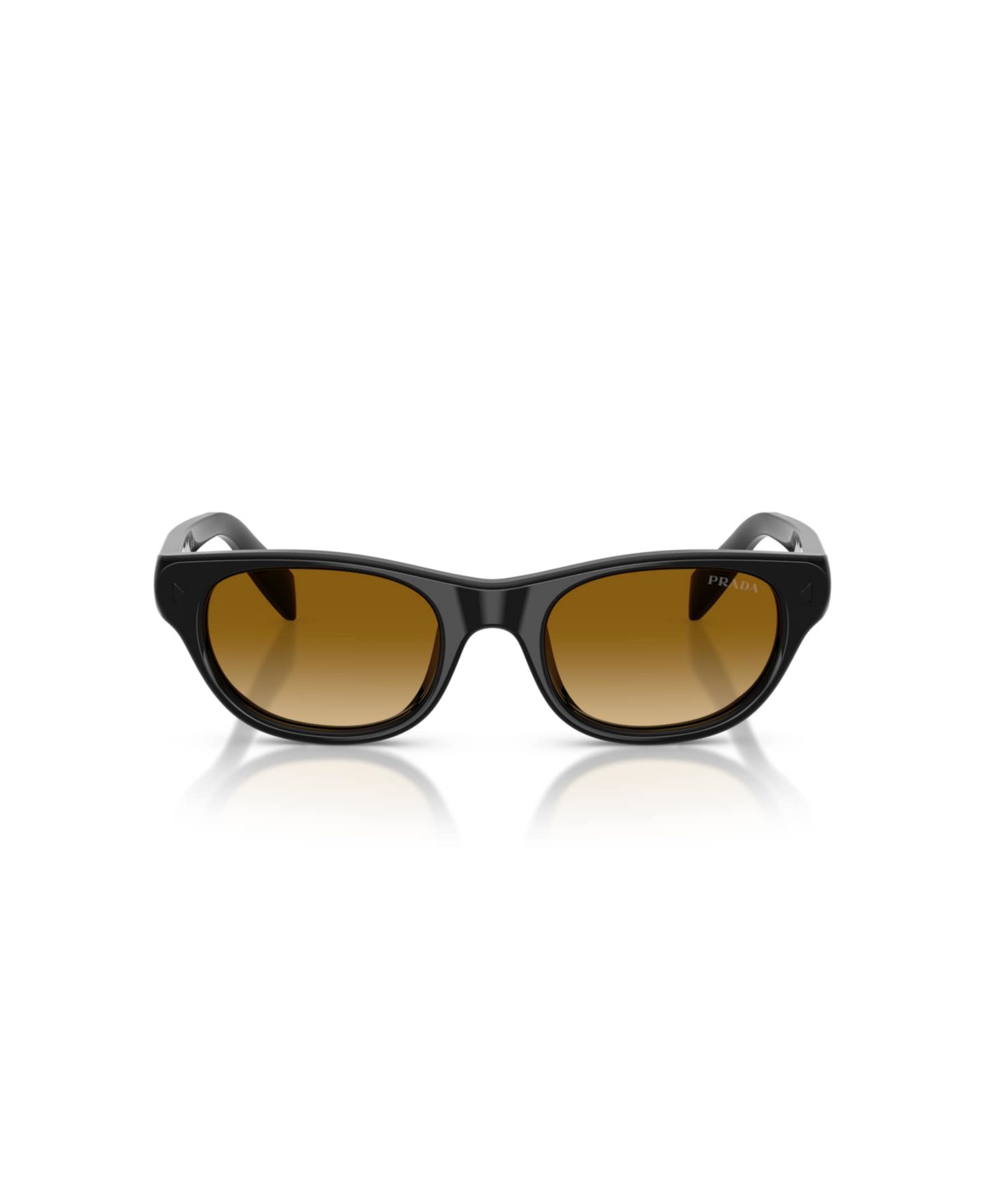 Женские солнцезащитные очки Prada Cat Eye, PR C08S, цвет: Чёрный — фото 2