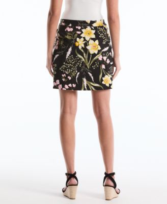 Petite Floral Print Skort