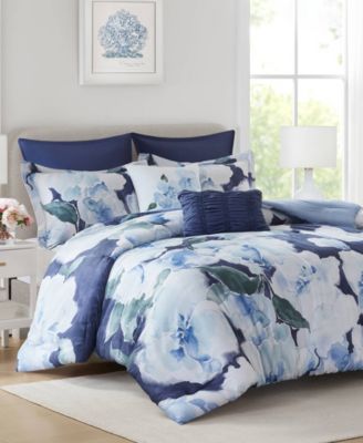 Shanti Breathable Textured All-Season 7-Pc. Comforter Set, King