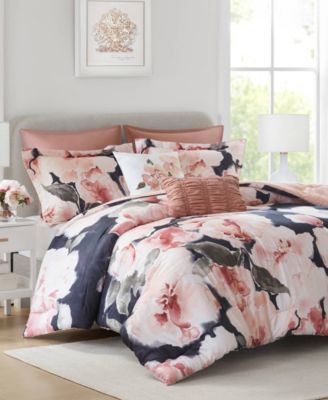 Shanti Breathable Textured All-Season 7-Pc. Comforter Set, California King