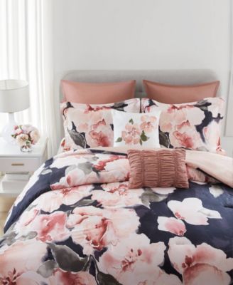 Shanti Breathable Textured All-Season 7-Pc. Comforter Set, Queen