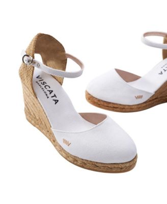 Satuna Canvas Espadrille Wedges
