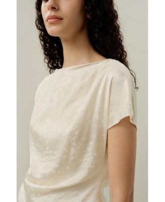 Women's Ying Jacquard Silk Top