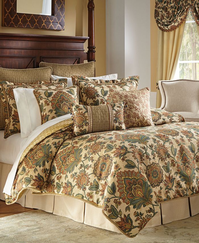 Croscill CLOSEOUT! Minka King 4Pc. Comforter Set Macy's