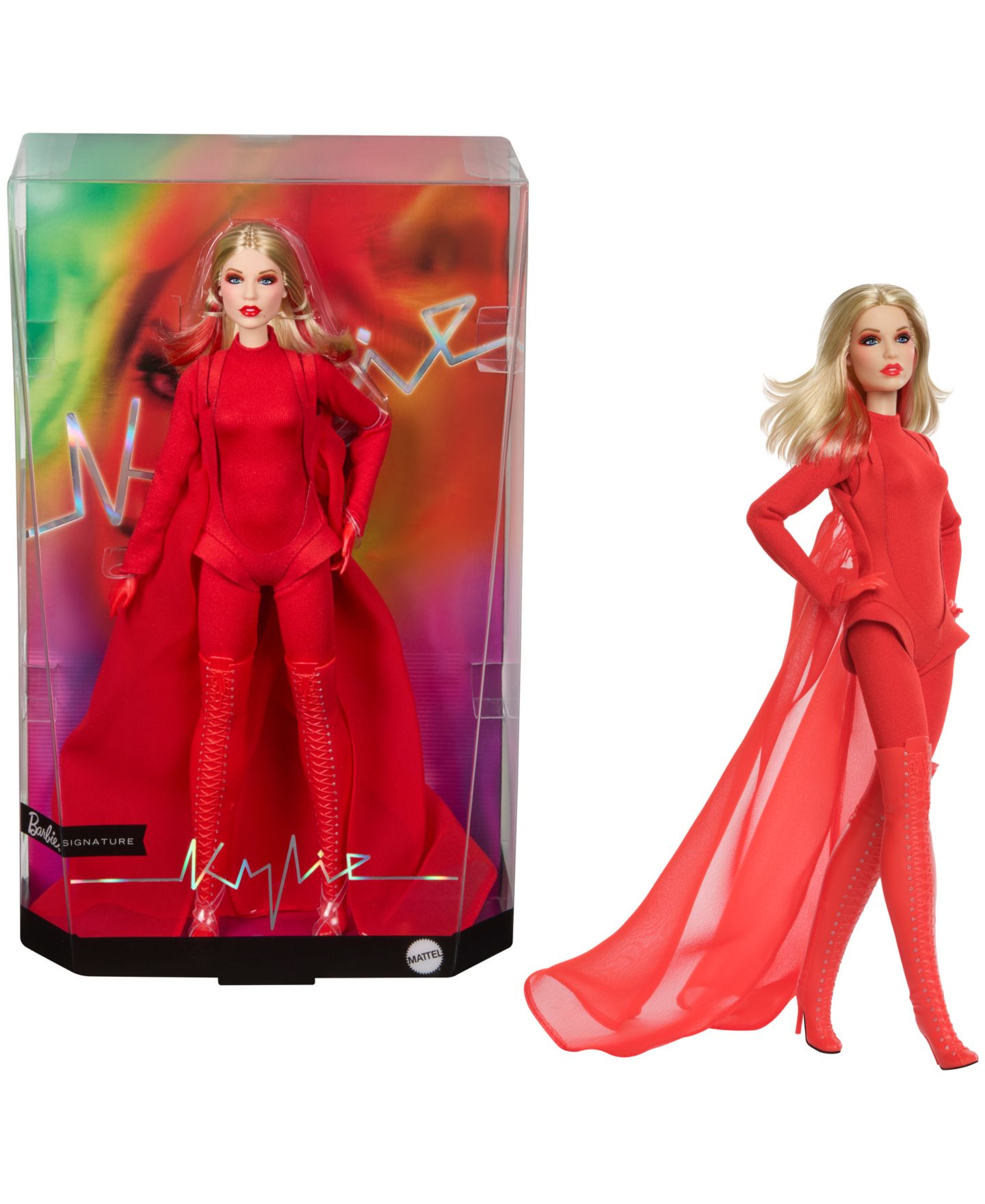 Детская кукла Barbie Kylie Minogue Music Series 14" Collectible Doll, Ages 6+ — фото 1