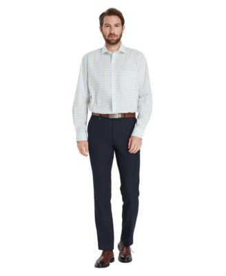 Men's Windowpane Plaid Shirt