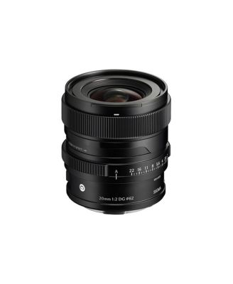 20mm f/2 DG Contemporary Lens for Sony E, Black