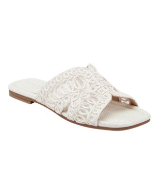 Women's Nalany Lace Flat Slip-On Sandals