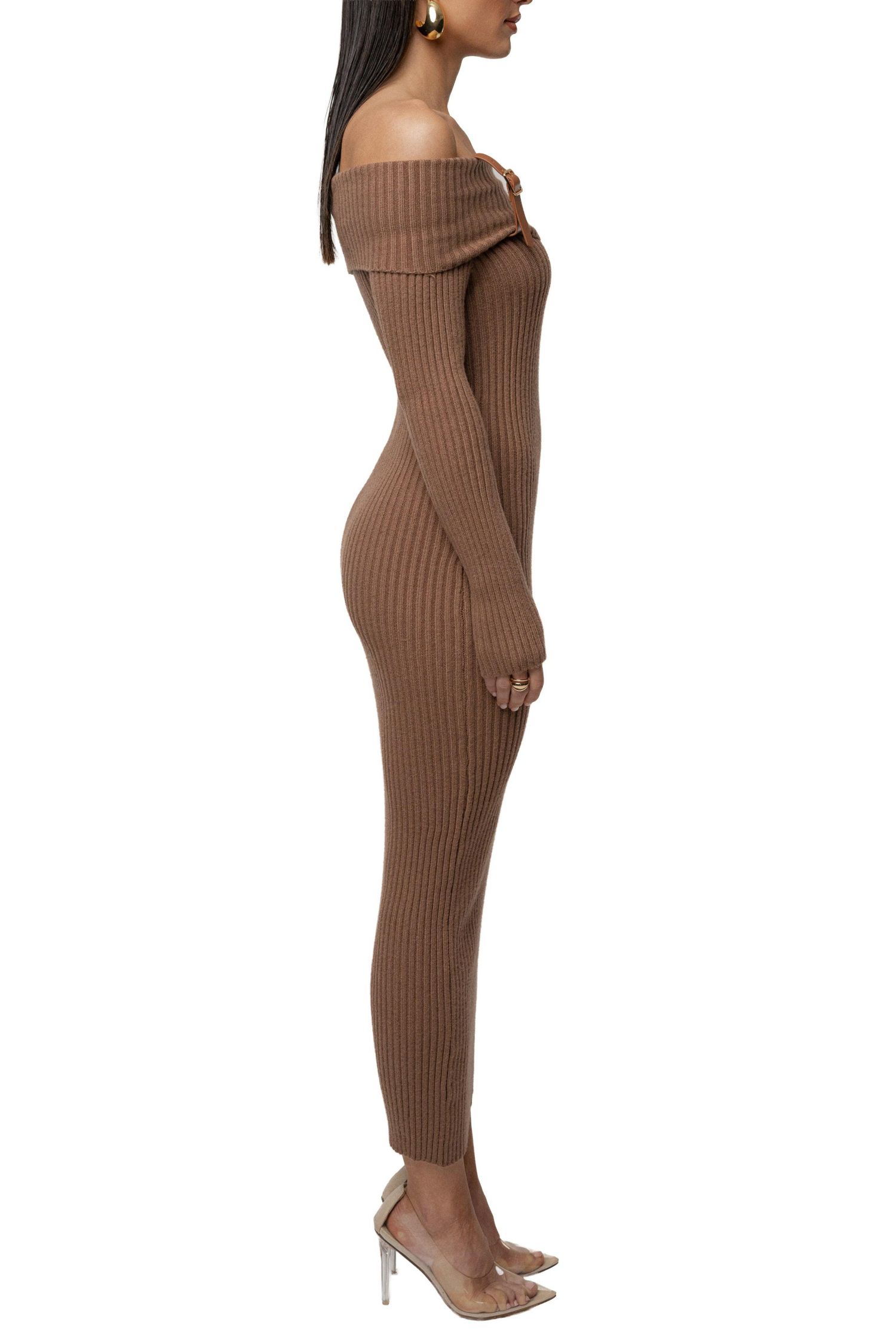 Women's Kira Ribbed Midi Dress
