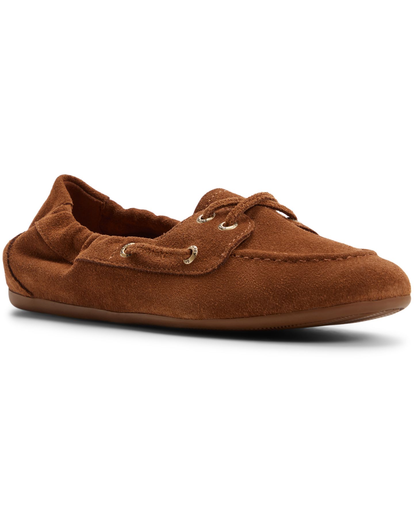 Женские туфли Sperry Slim Sail Boat, цвет: Тёмный рыжевато-коричневый, вариант 1 — фото 1