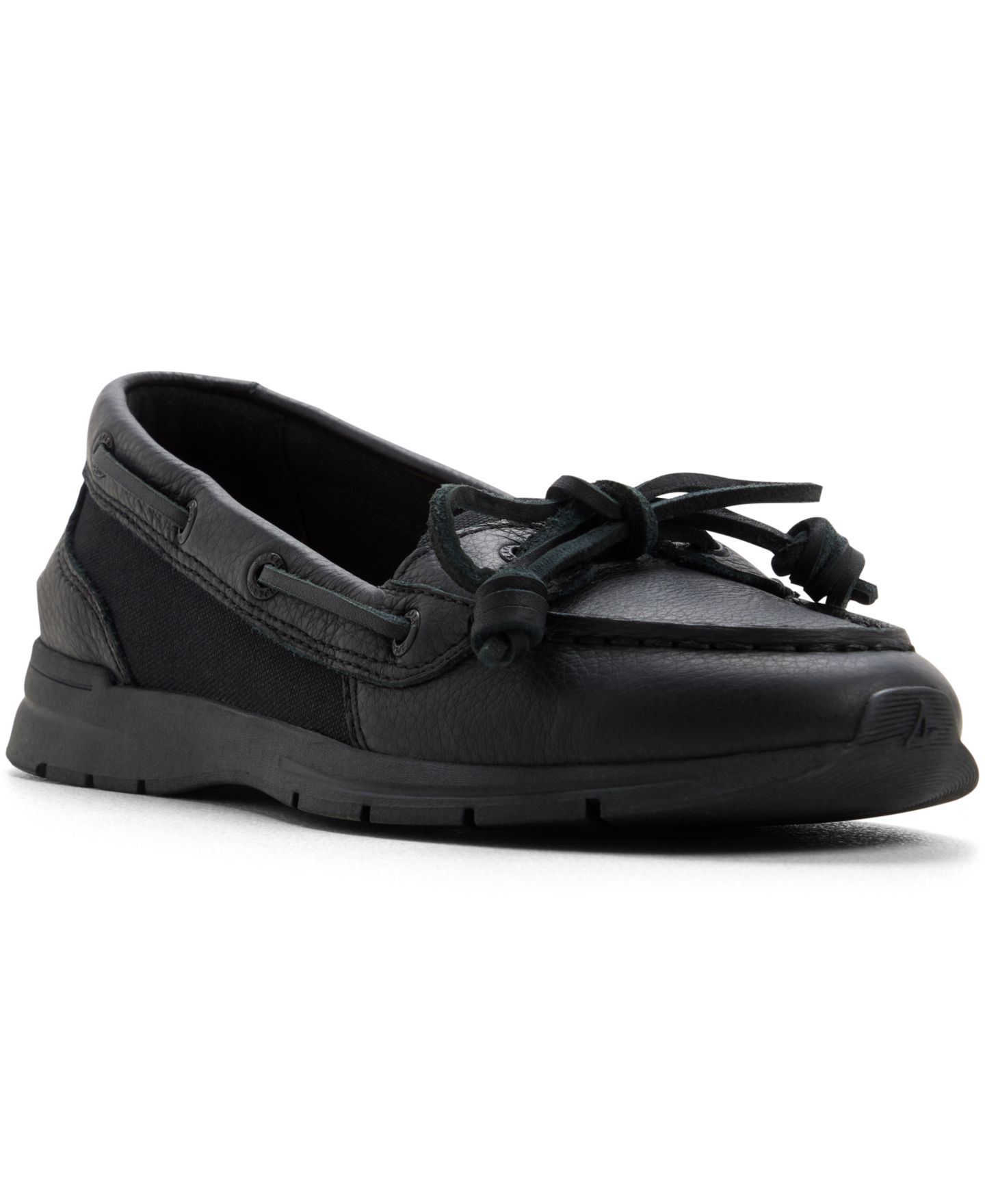 Женские туфли Sperry Daisyfish One-Eye Lace-Up Boat, цвет: Чёрный — фото 1
