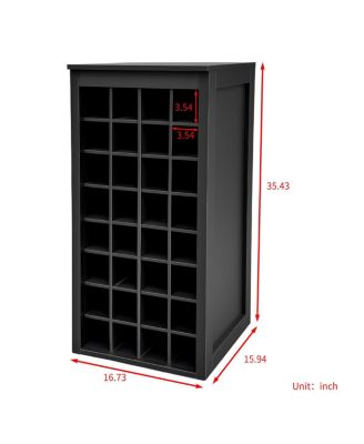 Streamdale color modular 32 wine bar cabinet Buffet Cabinet