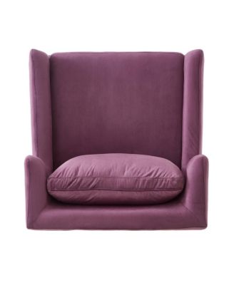  Velvet Accent Armchair