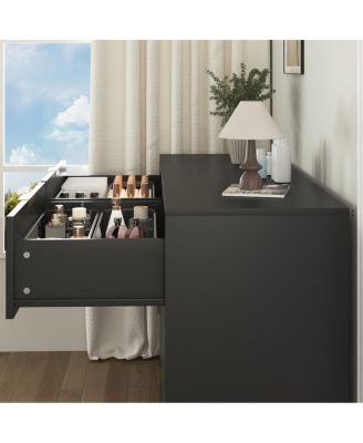  8-Drawer Dresser for Bedroom, Modern Wood Chest, Organizer for Living Room/Closet