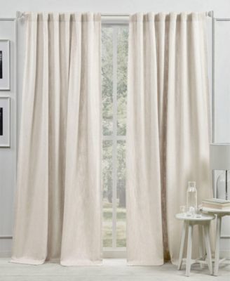 Vienna Light Filtering, Back Tab and Rod Pocket Single Curtain Panel
