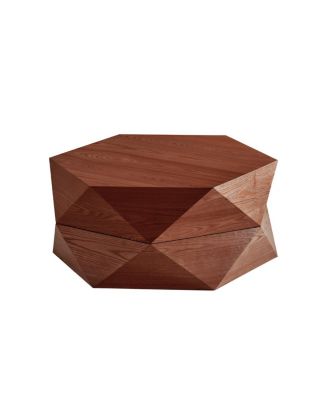 Retro Polygon Flip Top Coffee Table