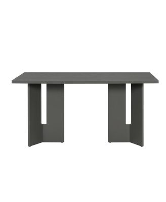 Farmhouse Wood Dining Table Set for 6, 60" Rectangular Table & Chairs